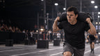 Atleta entrenando con tira nasal NAIRO Sport